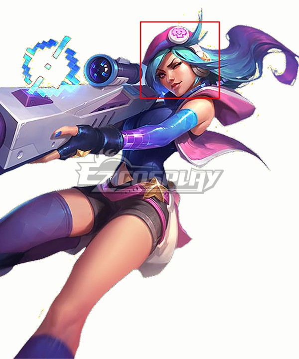 League Of Legends LOL Arcade Caitlyn Headset Cosplay Accessory Prop