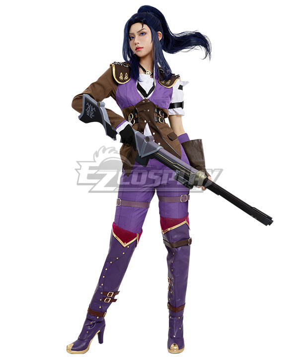 League of Legends LOL Arcane Caitlyn B Version Cosplay  Costume