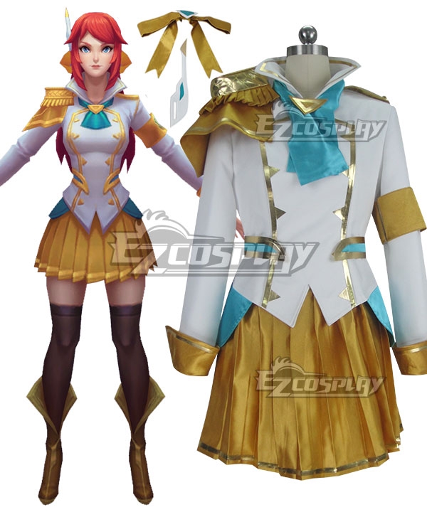League of Legends LOL Battle Academia Lux Prestige Edition Skin Cosplay Costume
