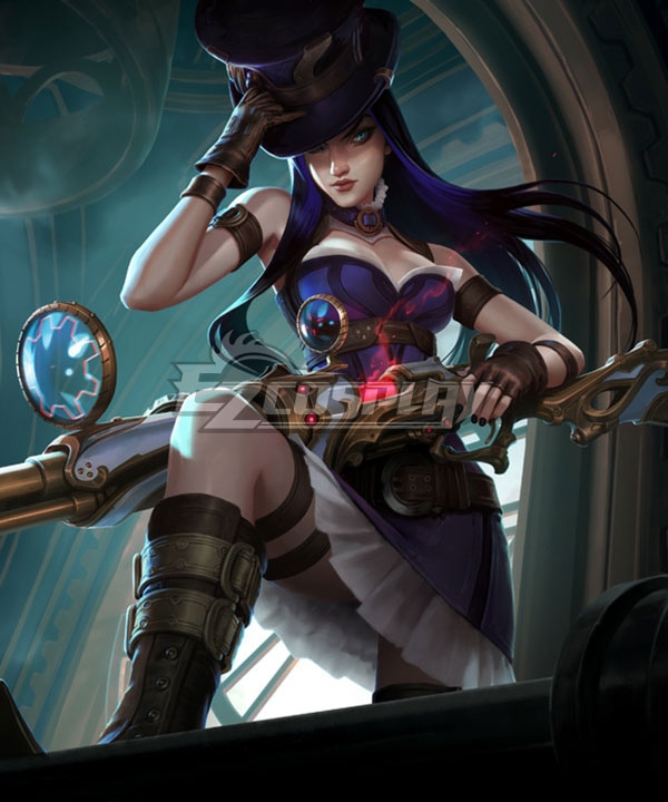 

League of Legends LOL Caitlyn Cosplay Costume