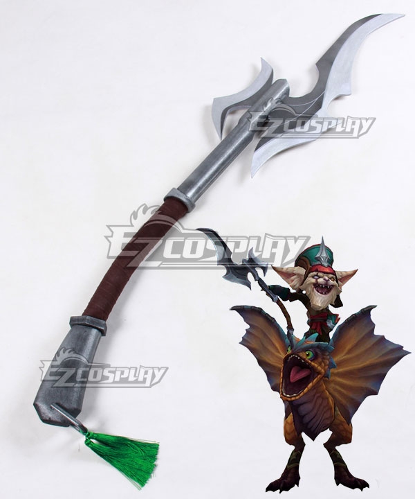 League of Legends LOL Classic Kled the Cantankerous Cavalier Spear Cosplay Weapon Prop