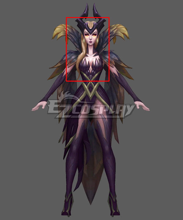 League Of Legends LOL Coven LeBlanc Golden Cosplay Wig