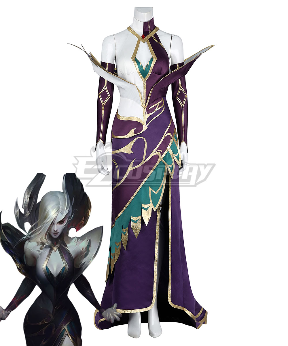 League of Legends LOL Coven Morgana Premium Edition Cosplay Costume