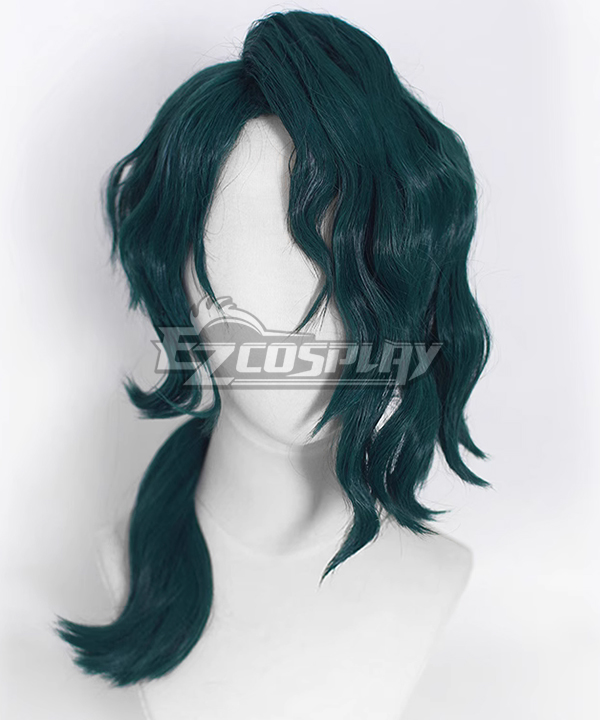 League of Legends LOL Hwei Green Cosplay Wig