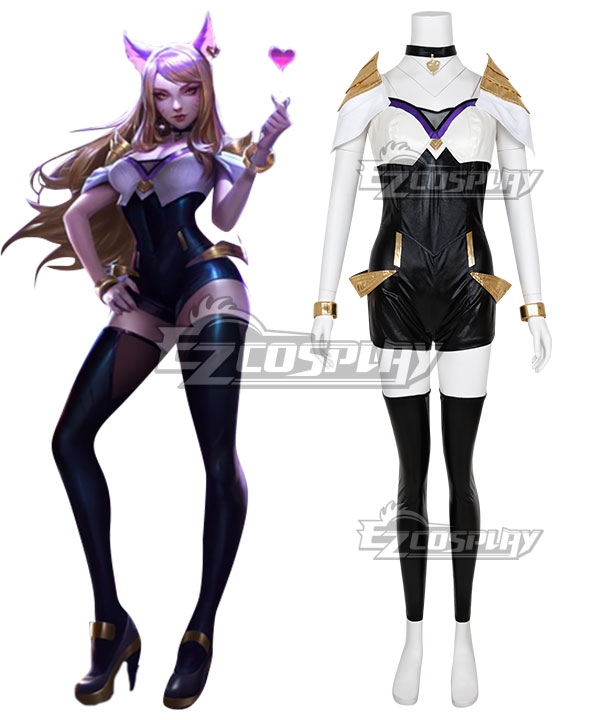 

League Of Legends LOL KDA K/DA Ahri Cosplay Costume