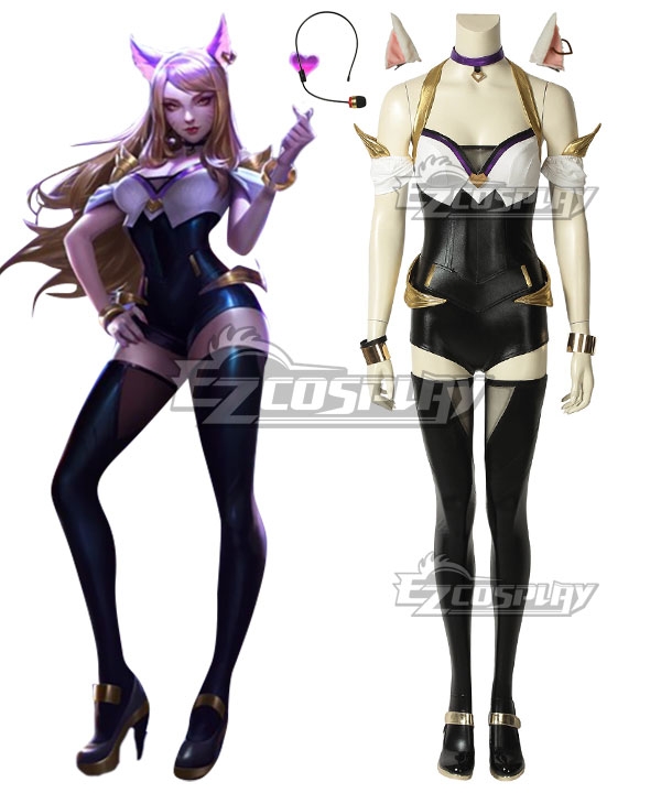 

League Of Legends LOL K/DA Ahri Cosplay Costume