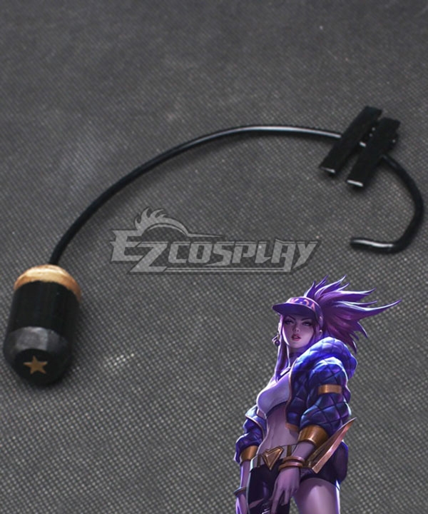 

League Of Legends LOL KDA K/DA Akali Headset Cosplay Accessory Prop