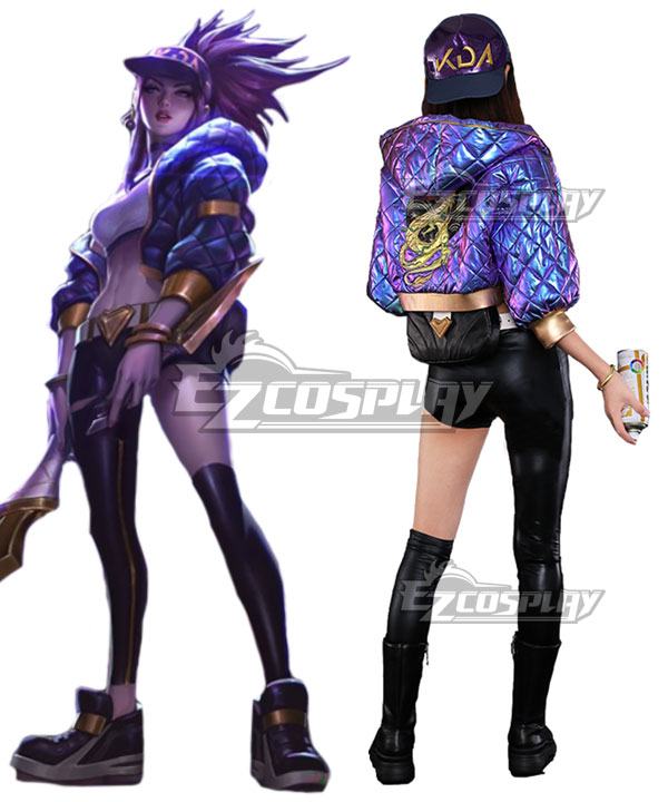 

League Of Legends LOL KDA K/DA Akali New Edition Cosplay Costume