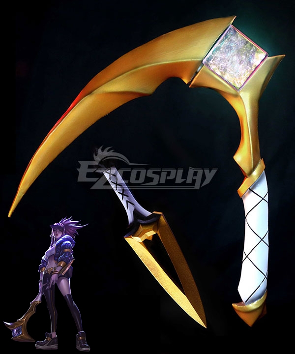 League Of Legends LOL K/DA Akali Scythe And Dagger Cosplay Weapon Prop - A Edition