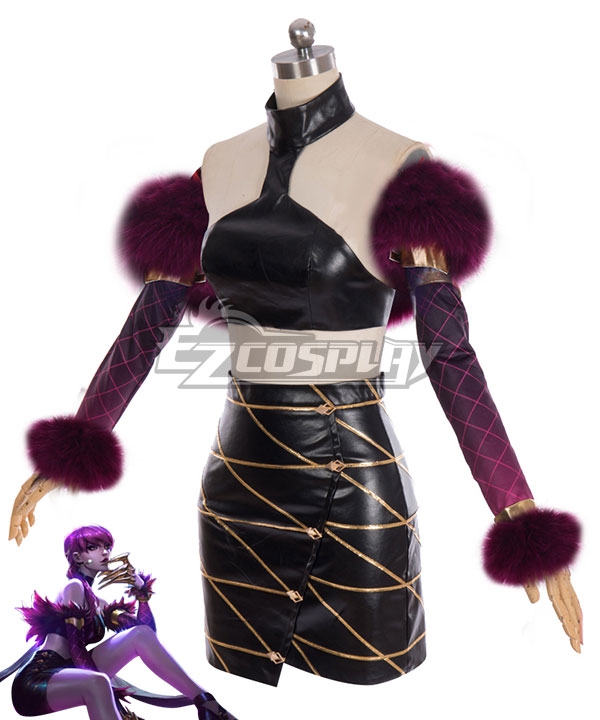 

League Of Legends LOL KDA K/DA Evelynn New Edition Cosplay Costume