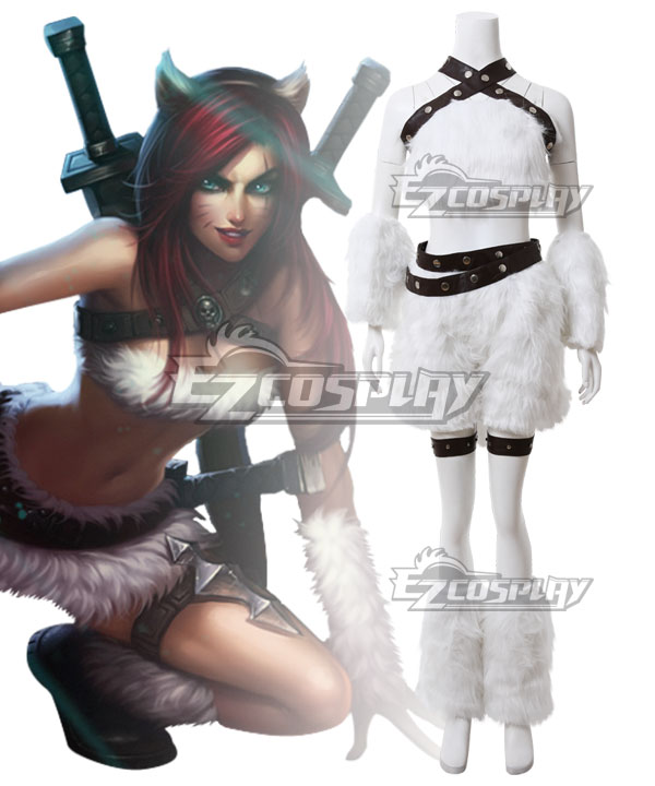 League Of Legends LOL Kitty Cat Katarina Cosplay Costume