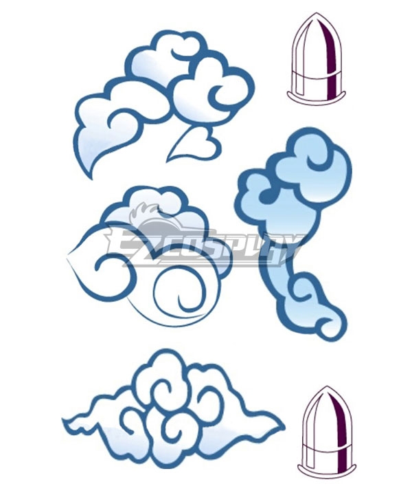 Jinx cloud tattoo | Orangetattooshop.com