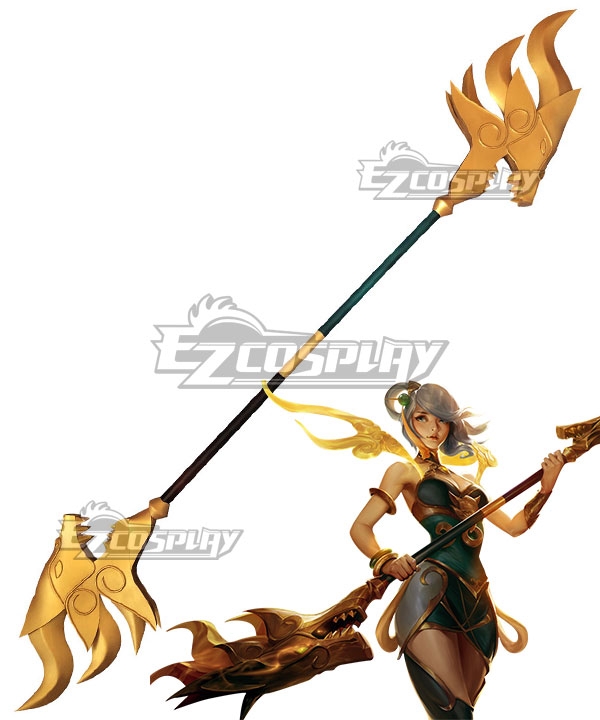 League Of Legends LOL Luxanna Crownguard The Lady Of Luminosity Staff Cosplay Weapon Prop