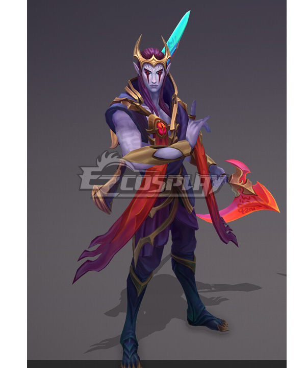 

League of Legends LOL Nightbringer Aphelios Cosplay Costume