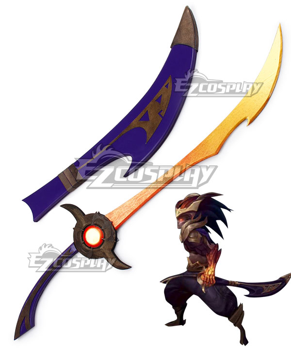 League Of Legends LOL Nightbringer Yasuo Cosplay Weapon Prop