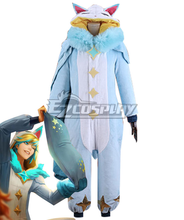 League Of Legends LOL Pajama Guardian Ezreal Cosplay Costume