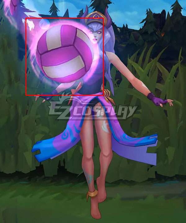 League of Legends LOL Pool Party Syndra Ball Cosplay Weapon Prop
