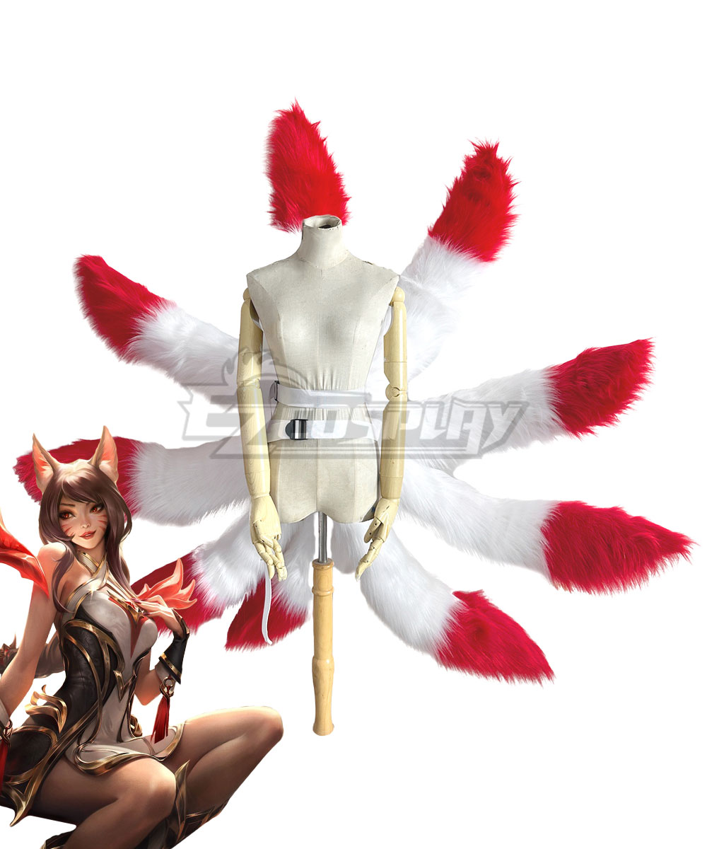 League of Legends LOL Prestige Risen Legend Ahri Tail Cosplay Weapon Prop