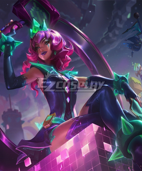 

League Of Legends LOL Empress Of The Elements Battle Boss Qiyana Cosplay Costume