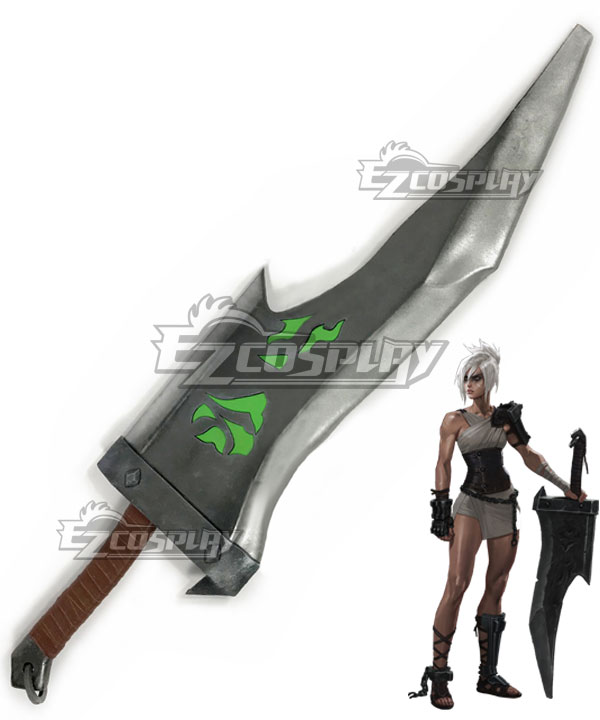 League Of Legends LOL Riven Runic Blade Symbols Sword Cosplay Weapon Prop