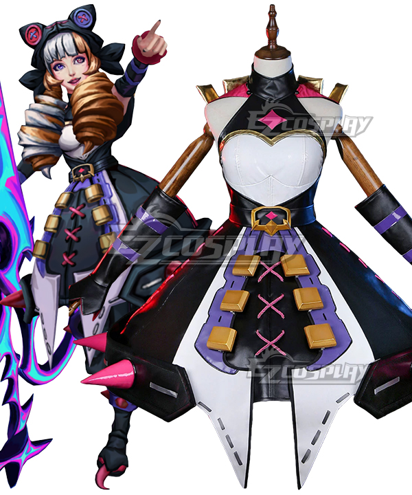 League of Legends LOL Soul Fighter Gwen Premium Edtion Cosplay Costume