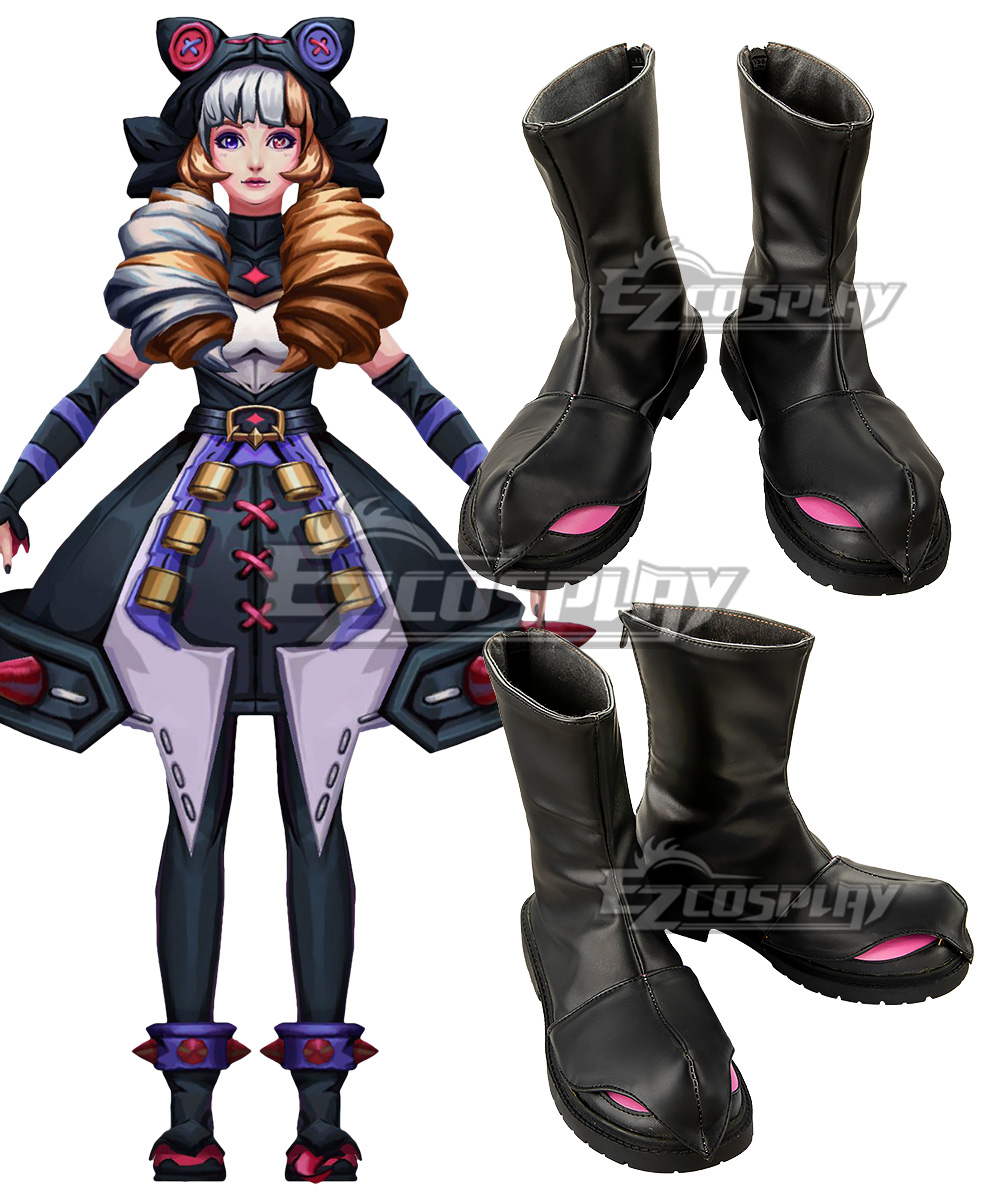 League of Legends LOL Soul Fighter Gwen Cosplay Shoes