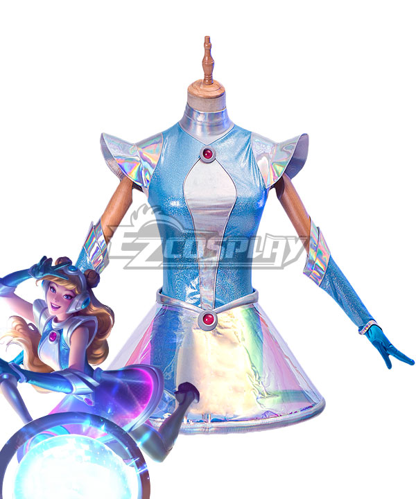 League of Legends LOL Space Groove Lux Cosplay Costume
