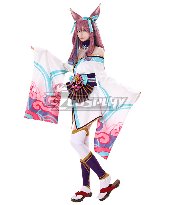 League of Legends LOL Spirit Blossom Ahri Cosplay Costume