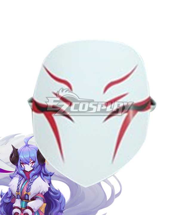 League of Legends LOL Spirit Blossom Kindred Mask Cosplay Accessory Prop