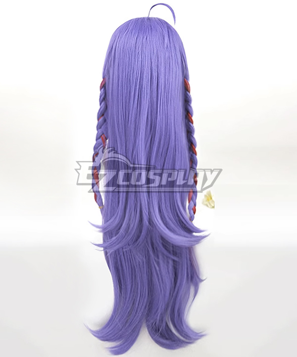 League of Legends LOL Spiritblossom Kindred Purple Cosplay Wig
