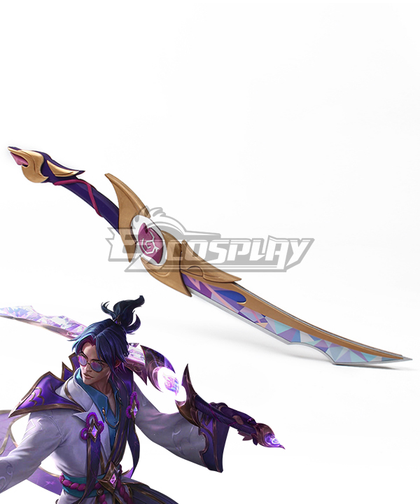 League of Legends LOL Spirit Blossom Master Yi Prestige Edition Cosplay Weapon Prop