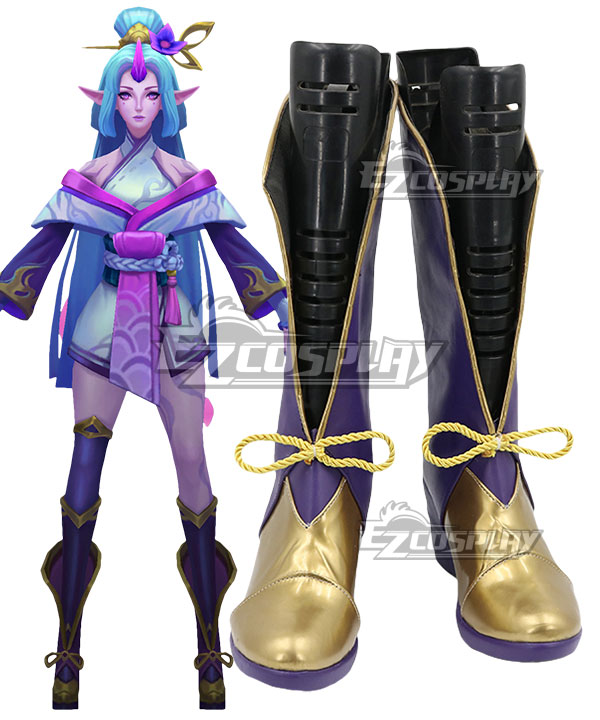 League of Legends LOL Spirit Blossom Soraka Shoes Cosplay Boots