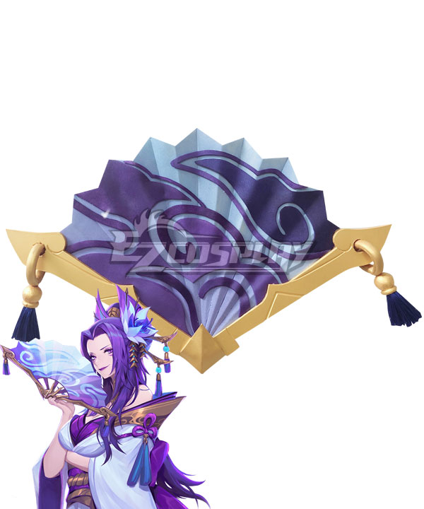 League of Legends LOL Spiritblossom Cassiopeia Cosplay Weapon Prop