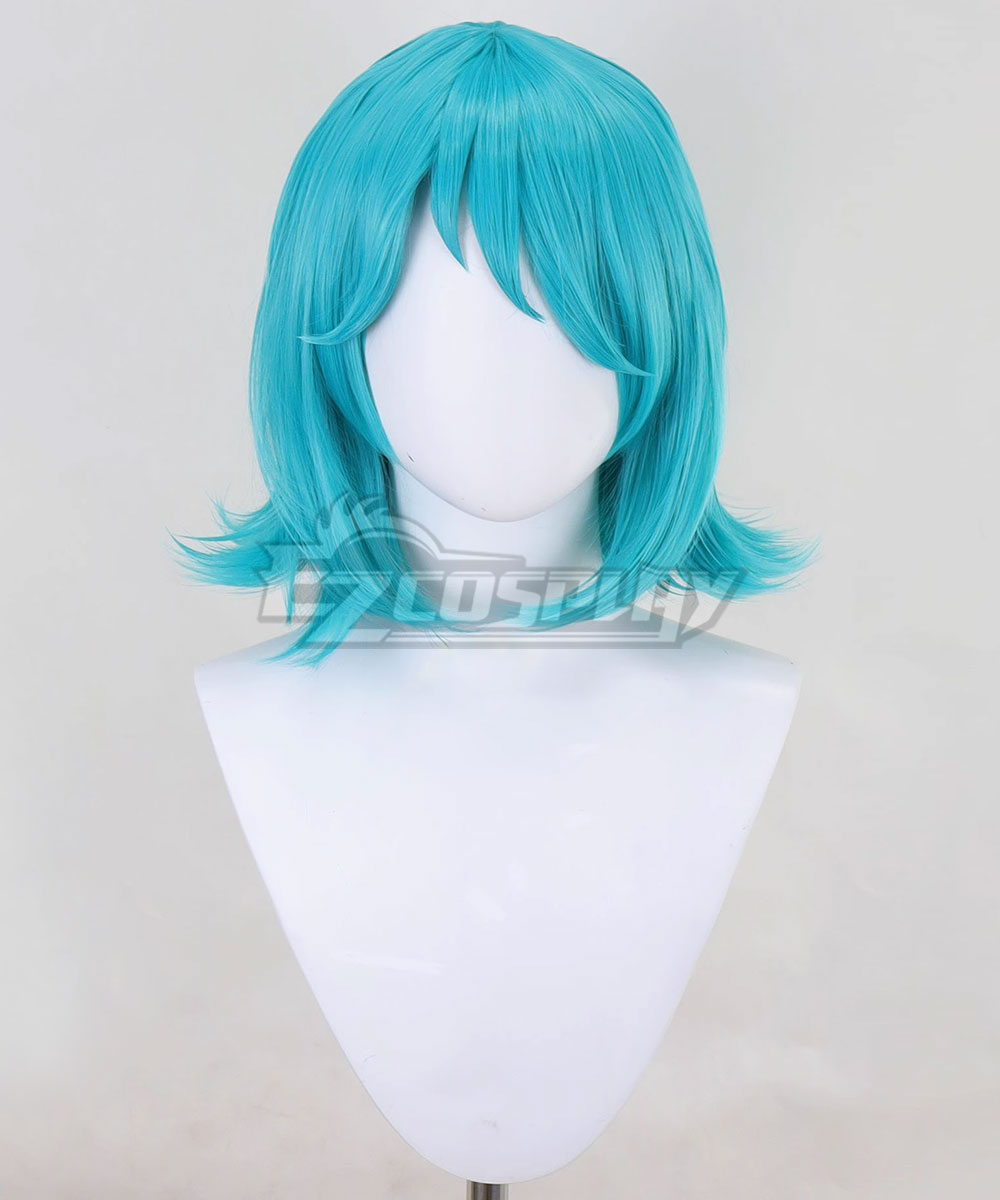 League of Legends LOL Squad Aurora Blue Cosplay Wig