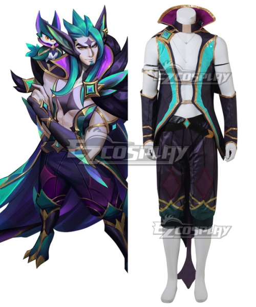 

League of Legends LOL Star Guardian 2019 Rakan Cosplay Costume