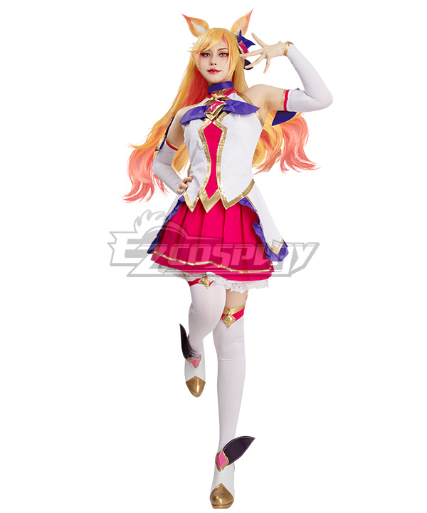League of Legends LOL Star Guardian Ahri Cosplay Costume