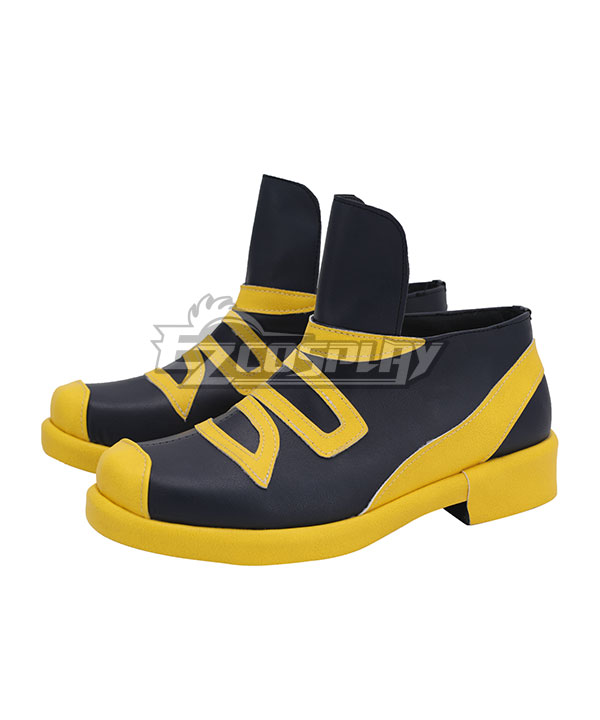 League of Legends LOL True Damage Yasuo Prestige Edition Black Cosplay Shoes