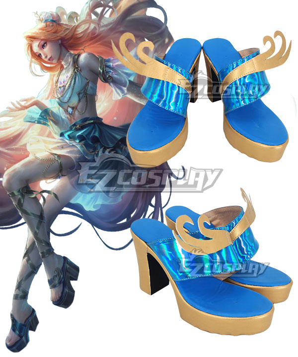 League of Legends Ocean Song  Seraphine  Prestige Edition Cosplay Shoes