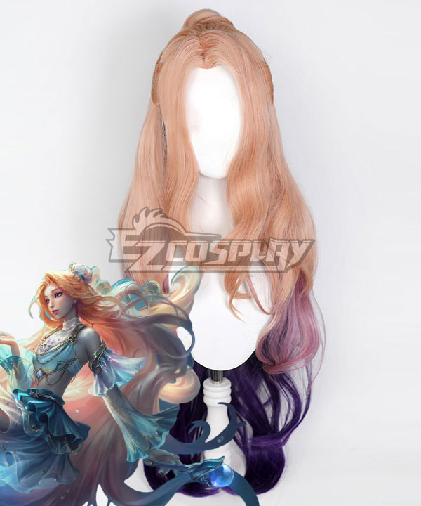 League of Legends Ocean Song  Seraphine Prestige Edition Cosplay Wig