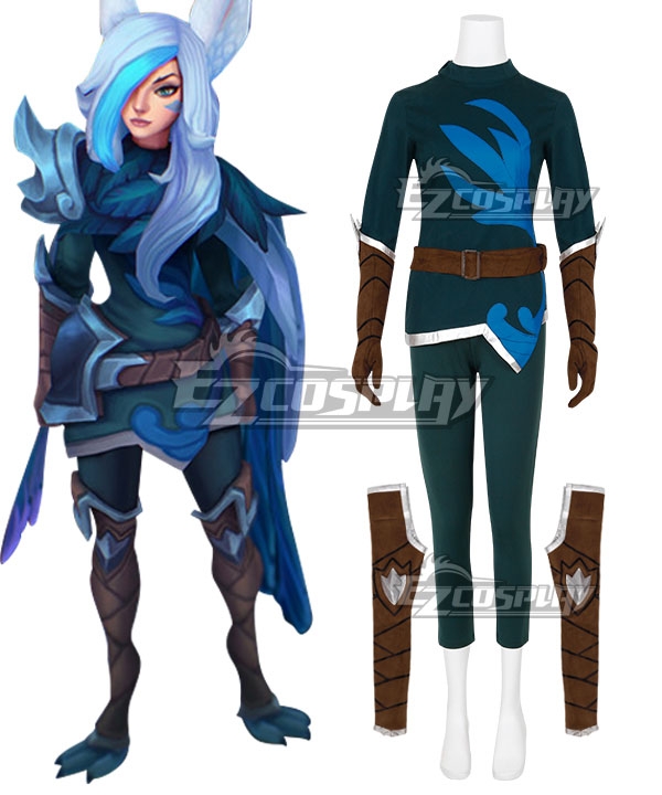 League of Legends Xayah the Rebel SSG Skin Cosplay Costume