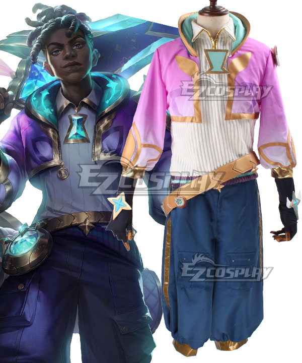 Leauge of Legends Ekko Star Guardian Prestige Edition Cosplay Costume