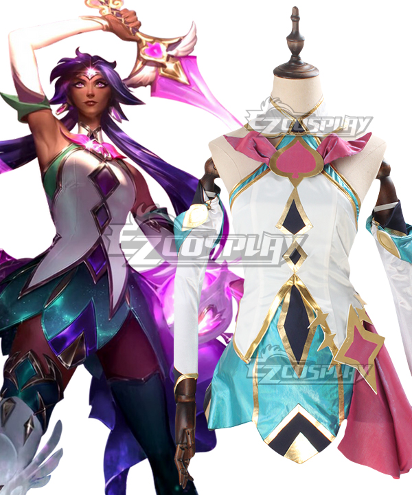 Leauge of Legends Nilah Star Guardian Cosplay Costume