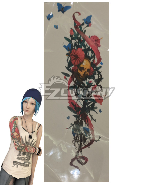 Life is Strange Chloe Price Tattoo stickers Cosplay Accessory Prop