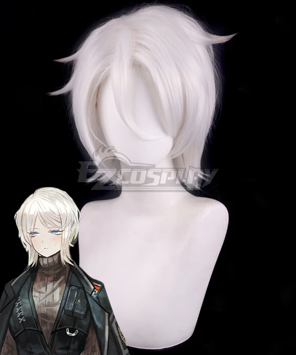 Limbus Company Faust Silver Cosplay Wig