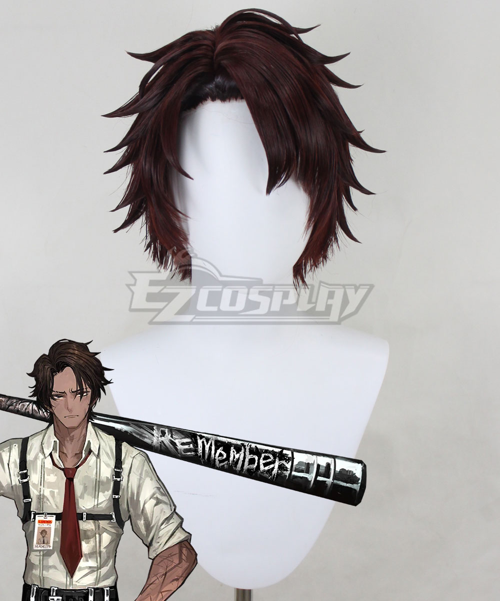 Limbus Company Heathcliff Brown Cosplay Wig
