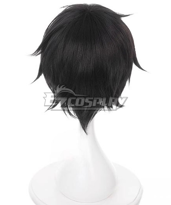 Limbus Company Yi Sang Black Cosplay Wig