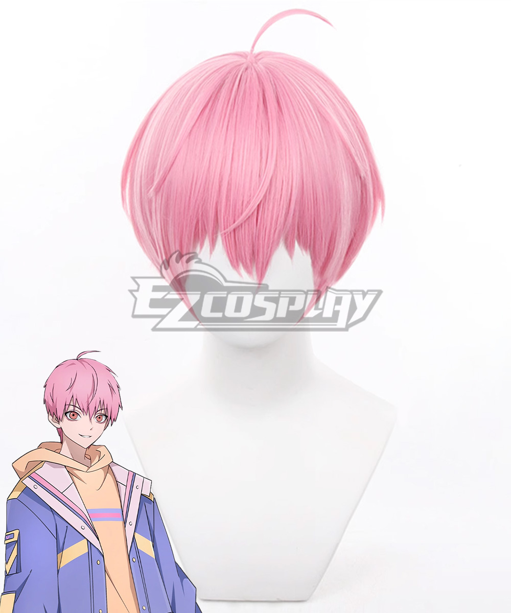 Link Click Tianchen Li Pink Cosplay Wig