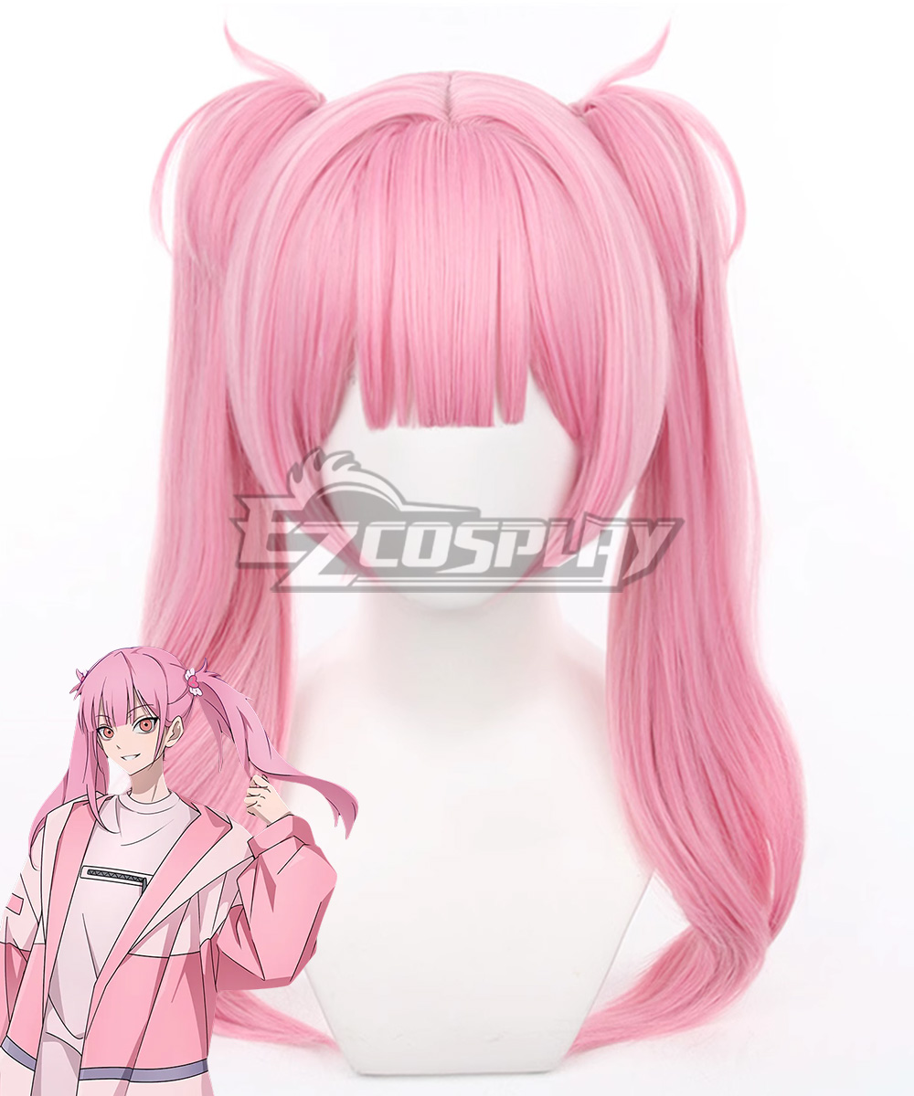 Link Click Tianxi Li Pink Cosplay Wig