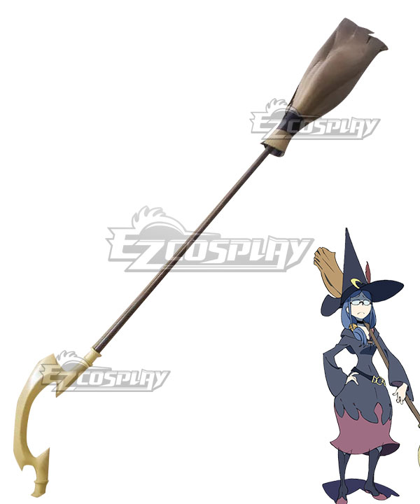 Little Witch Academia Ursula Callistis Magic Broom Cosplay Weapon Prop