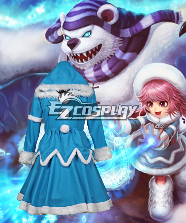 League of Legends Annie Frostfire Skin Cosplay Costume 